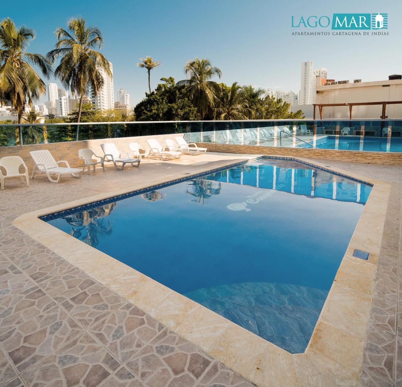 Lago Y Mar Apartamentos Cartagena Eksteriør bilde